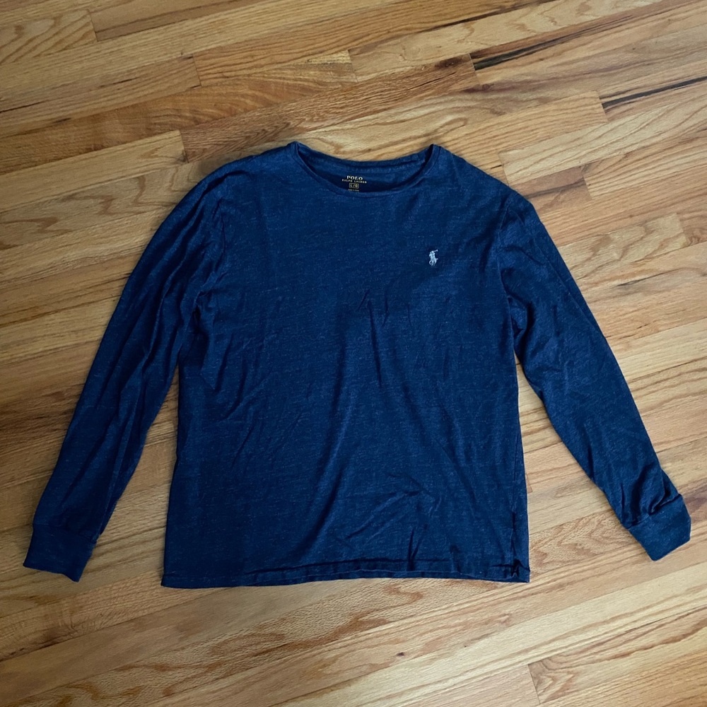 Men’s Long Sleeve Polo By Ralph Lauren Shirt
